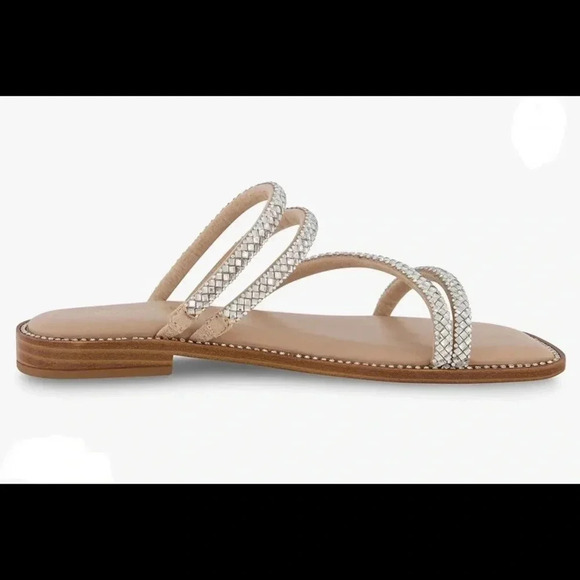 Steve Madden inspired sandals with great sparkle! in great shape 9 - Picture 4 of 5